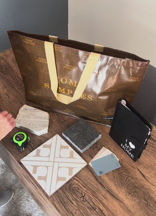 Brown Designer Bag w/Organizer