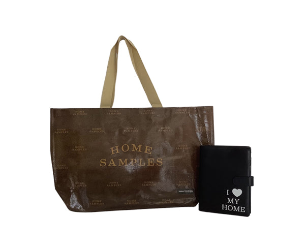 Brown Designer Bag w/Organizer